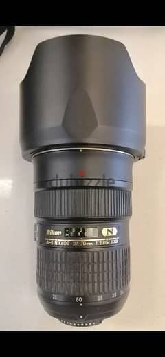 nikon 24-70 mm 2.8 lens VR like brand new 0