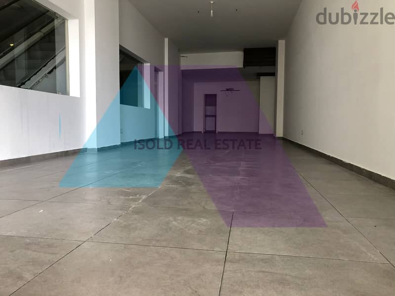 A 80 m2 ground floor store for sale in Jbeil Town 4