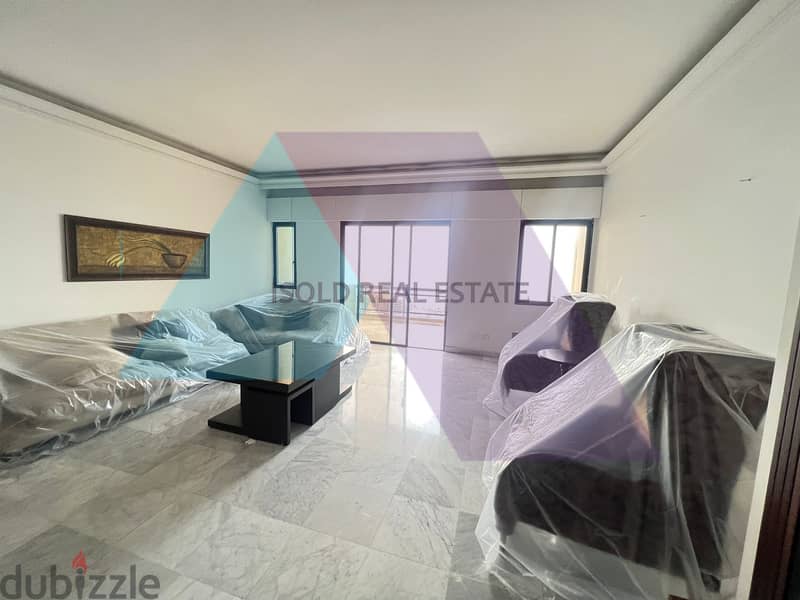 215 m2 duplex apartment+terrace+open sea view for sale in Haret Sakher 2