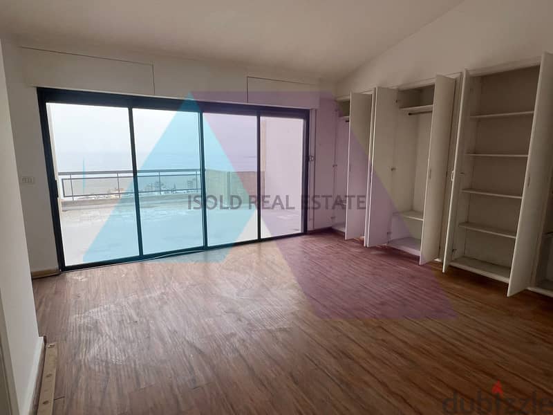 215 m2 duplex apartment+terrace+open sea view for sale in Haret Sakher 8
