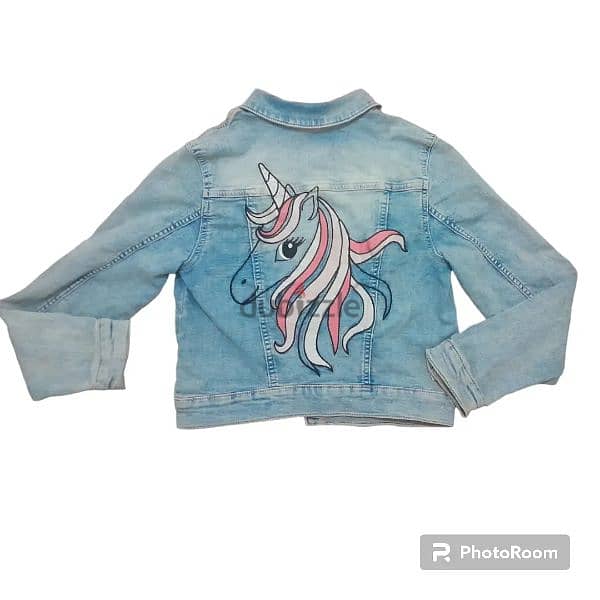 H&M Denim Unicorn Jacket 2