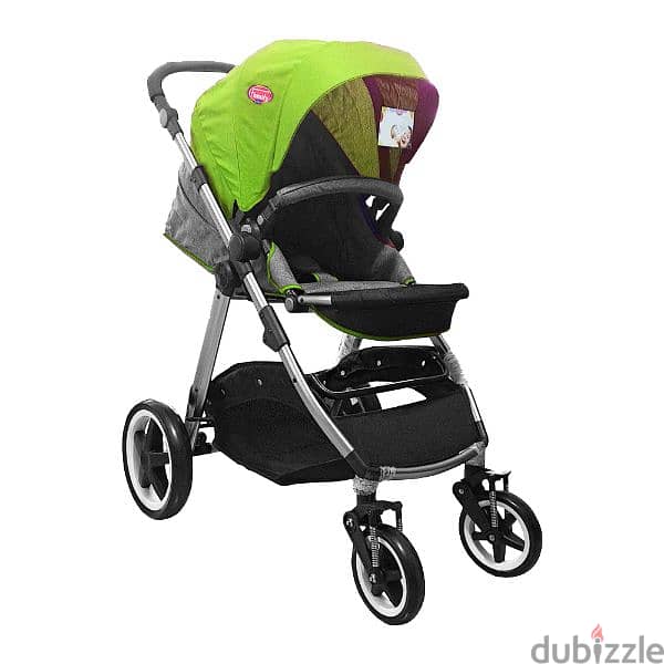 Baby Stroller With Portable Bed Car Seat And Mommy Bag 7