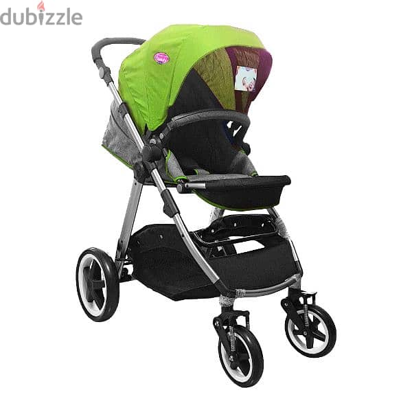 Luxuries Baby Stroller With Portable Bed Car Seat And Mommy Bag 3