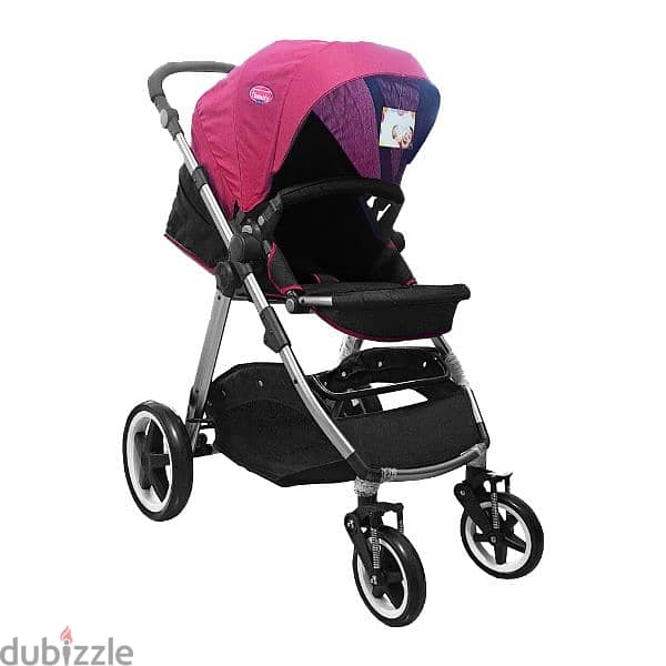 Luxuries Baby Stroller With Portable Bed Car Seat And Mommy Bag 5