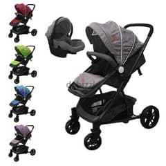 Modular Travel System Stroller With Car Seat