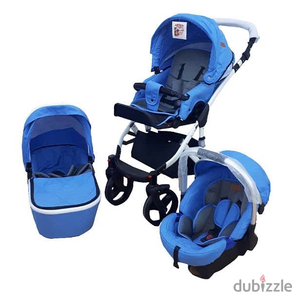 Modular Travel System Stroller With Portable Bed And Car Seat 2