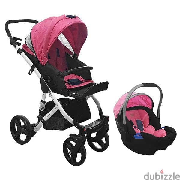 Modular Travel System Stroller With Portable Bed And Car Seat 5