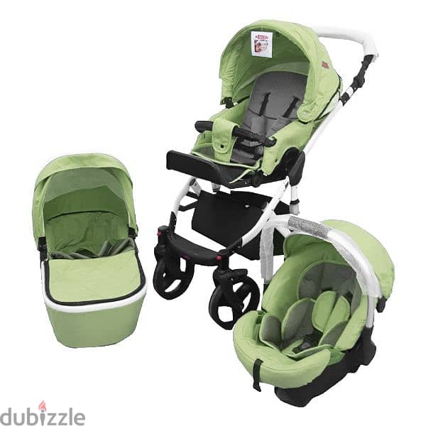 Modular Travel System Stroller With Portable Bed And Car Seat 6
