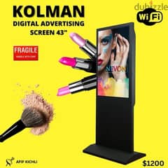 Kolman LED Advertising-Screens 43 Inch