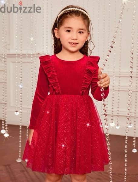 dress red size 4y, 5 years 0