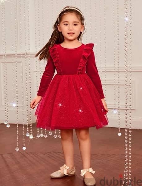 dress red size 4y, 5 years 2