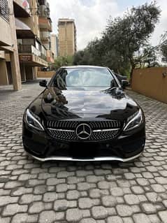 Mercedes C 300 AMG-line 2017 black on black (Low mileage-clean carfax) 0