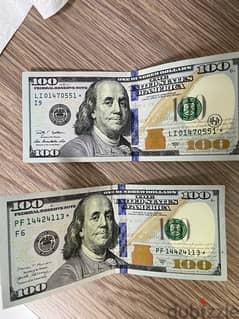 100$ star note * dollar bill