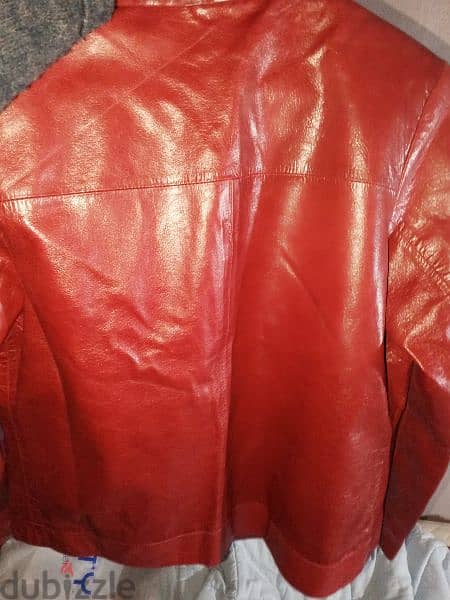 leather red jacket original 1