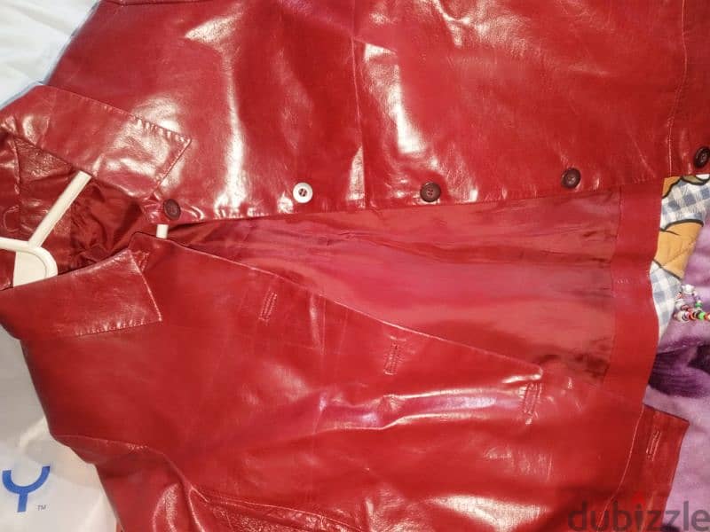 leather red jacket original 2