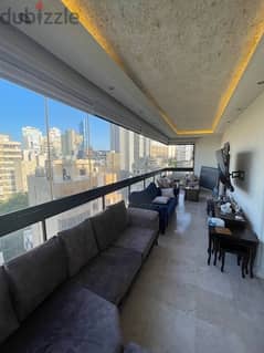 ACHRAFIEH PENTHOUSE FULLY RENEWED WOW VIEW! 24/24 ELECTRICITY 0