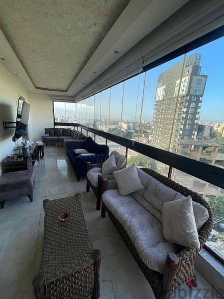 ACHRAFIEH PENTHOUSE FULLY RENEWED WOW VIEW! 24/24 ELECTRICITY 1