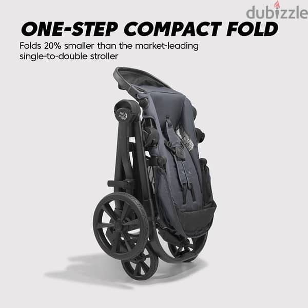 Babyjogger city select2 single to double stroller 1