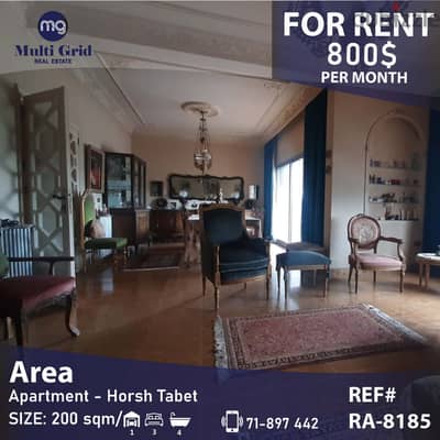 RA-8185/ Apartment for Rent in Horsh Tabet, شقة للإيجار في حرش تابت