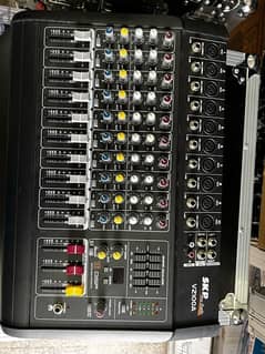 10 channel powered mixer