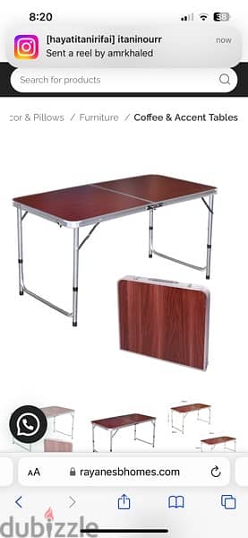 foldable table 1