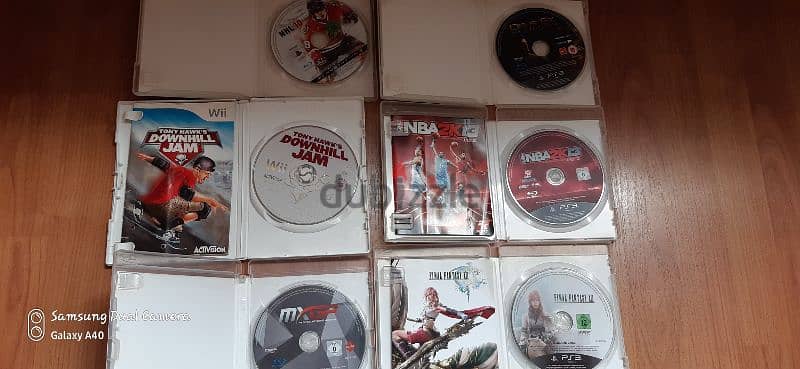 ps3  games and 1 wii 1