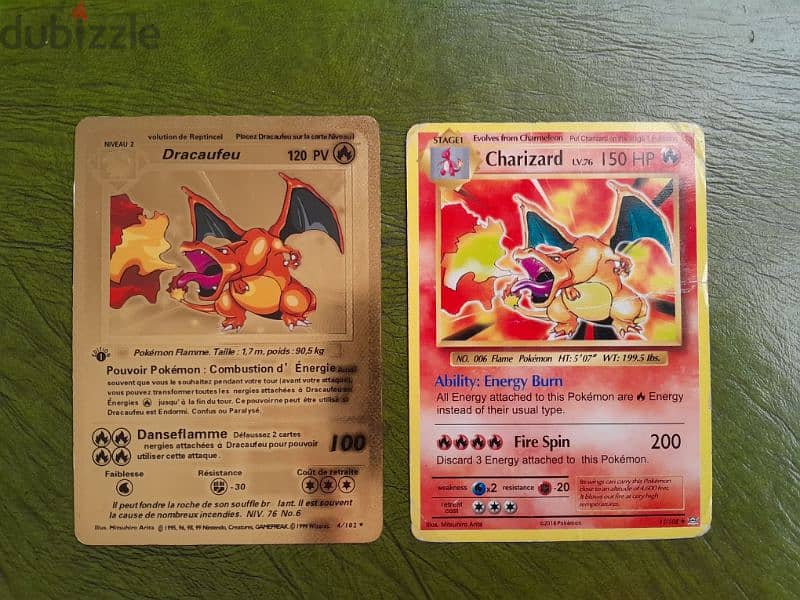 Charizard lv76 2016 Dracaufeu 1st edition 1999 Pokemon check pictures 0
