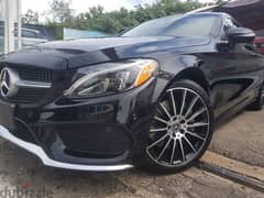 Mercedes Benz C300 4 matic coupe 2017 full options