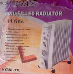 11 fins radiator