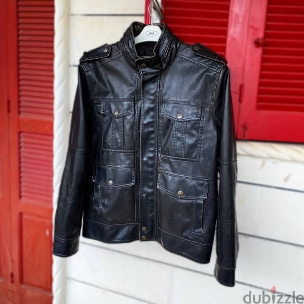 LEVI’s Vintage Leather Biking Jacket. 3