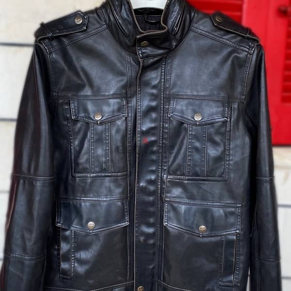 LEVI’s Vintage Leather Biking Jacket. 5