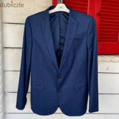 J. FERRAR Blue Blazer/Suit Jacket. 0
