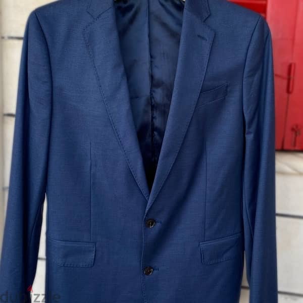 J. FERRAR Blue Blazer/Suit Jacket. 1