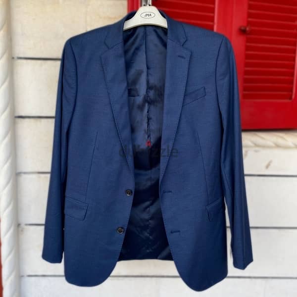 J. FERRAR Blue Blazer/Suit Jacket. 4
