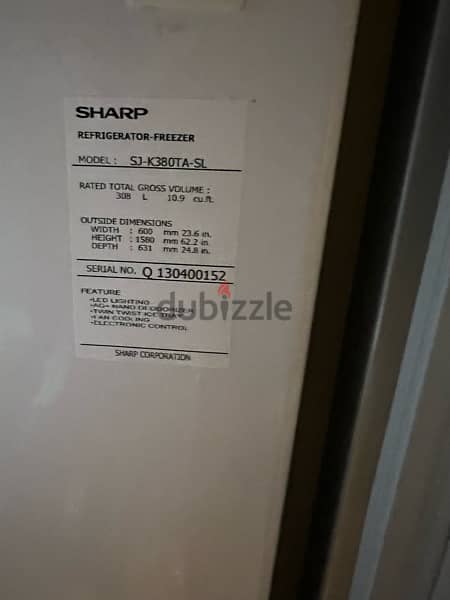 Sharp Refrigerator 3