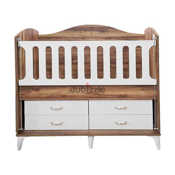 Wooden Baby Bed & Dresser 3