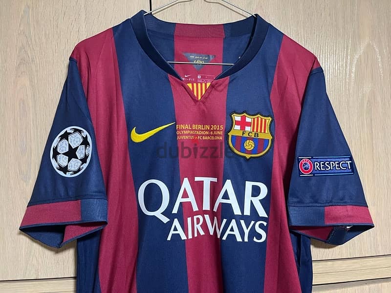 Barcelona Messi historical nike kit final berlin 2015 9