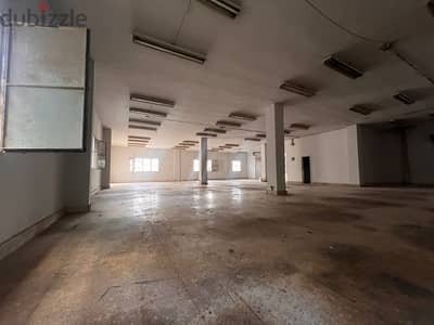 Warehouse for Rent in Zouk Mosbeh: 300m² with Adjacent 100m² Hangar