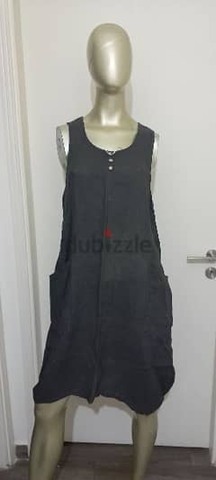Linen Plus size Dress 0