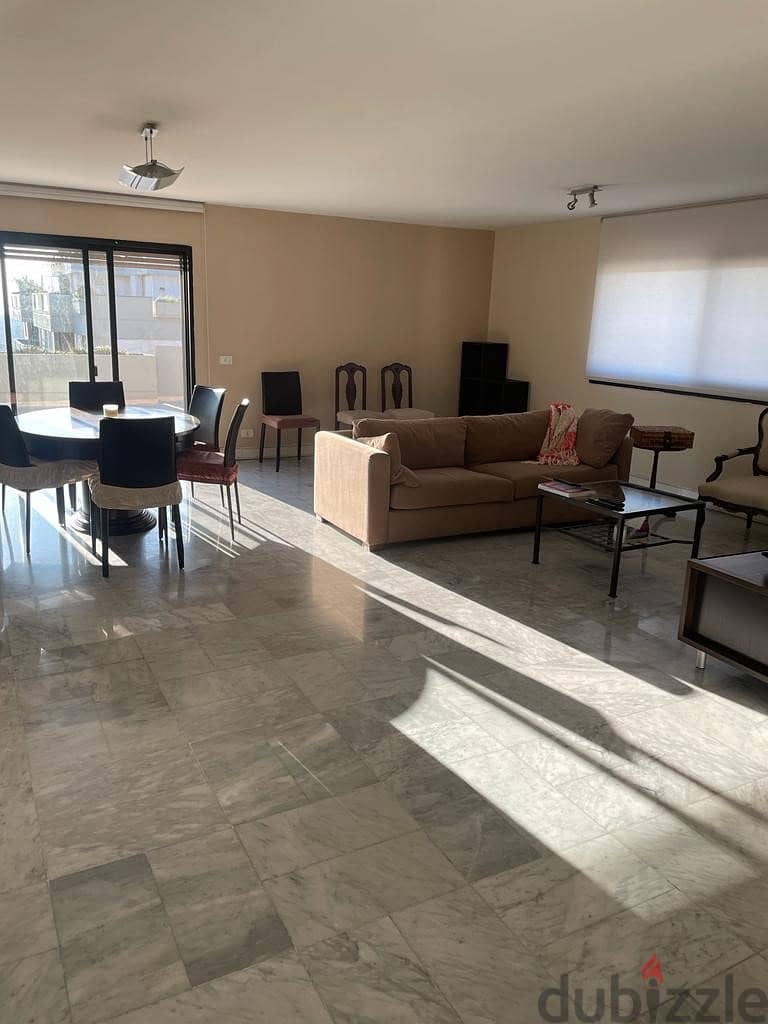 125 Sqm + 160 Sqm Terrace | Furnished apartment for rent in Baabda 4