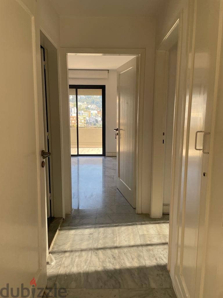 125 Sqm + 160 Sqm Terrace | Furnished apartment for rent in Baabda 7