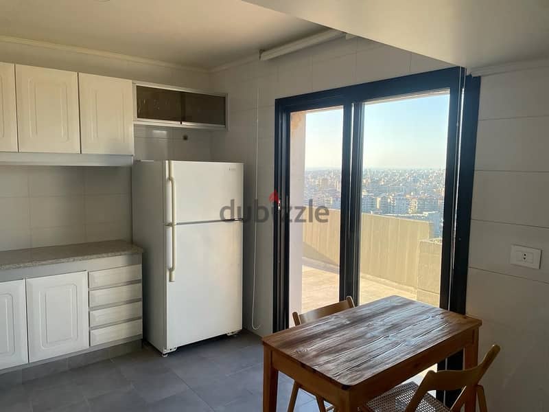 125 Sqm + 160 Sqm Terrace | Furnished apartment for rent in Baabda 9