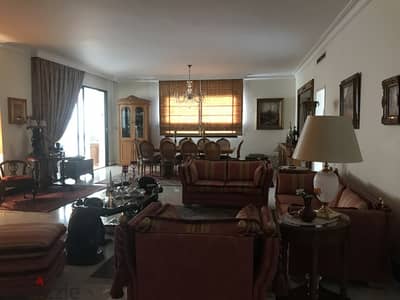 hazmieh luxurious apartment prestigious area, panoramic view Ref#1640