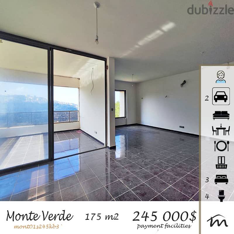 Monteverde | Brand New High End 3 Bedrooms Ap | Balcony | 2 Parking 0