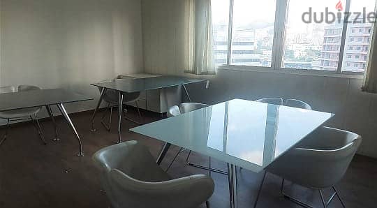 Fully Furnished 115 m² Office For Rent in Dekwaneh 9