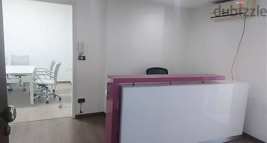 Fully Furnished 115 m² Office For Rent in Dekwaneh 10