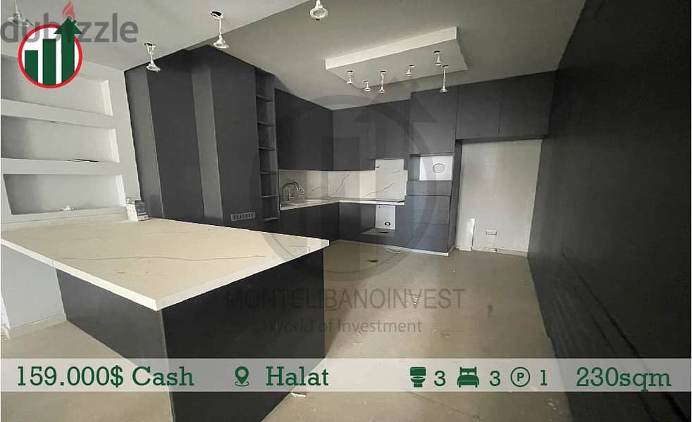 Apartment with 145 sqm Terrace and Sea View For sale in Halat! 3