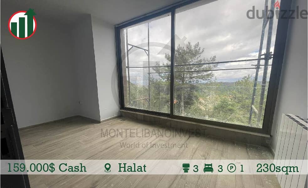 Apartment with 145 sqm Terrace and Sea View For sale in Halat! 4