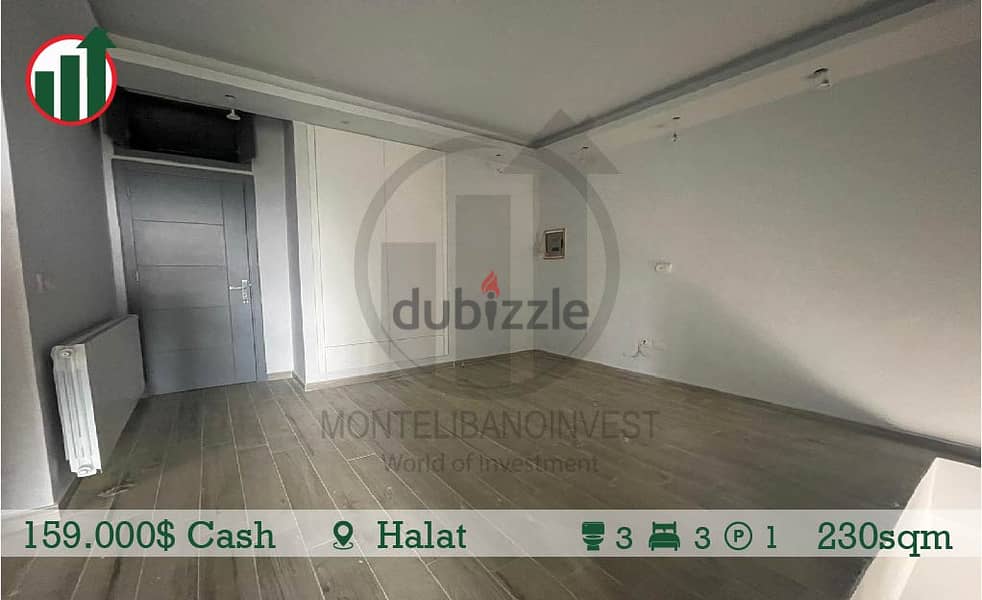 Apartment with 145 sqm Terrace and Sea View For sale in Halat! 5