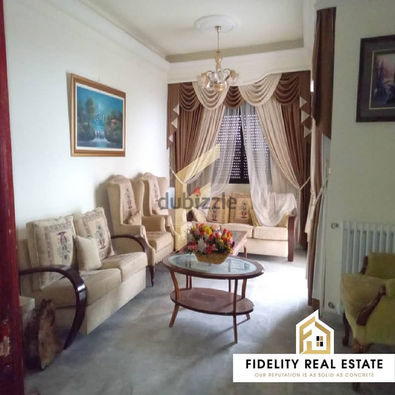 Semi furnished apartment for rent in Sawfar FS23 1